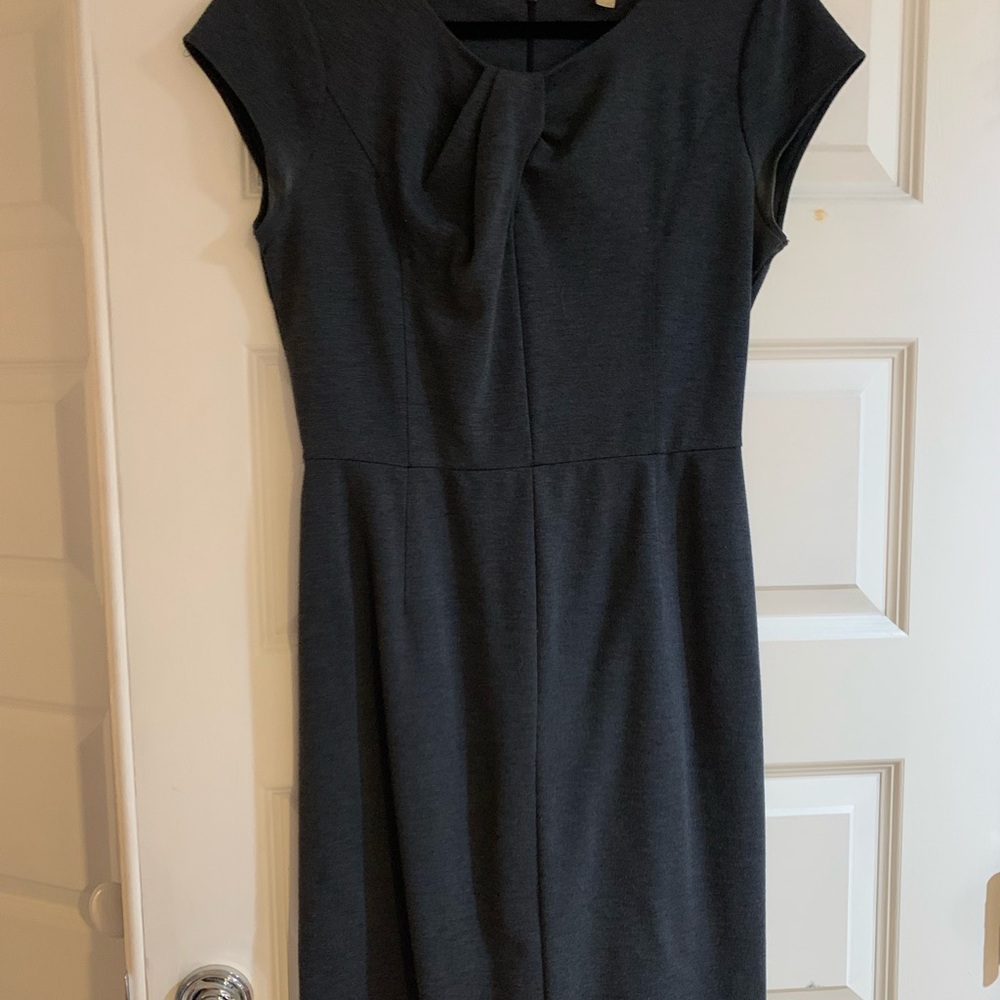 Banana republic grey work dress
